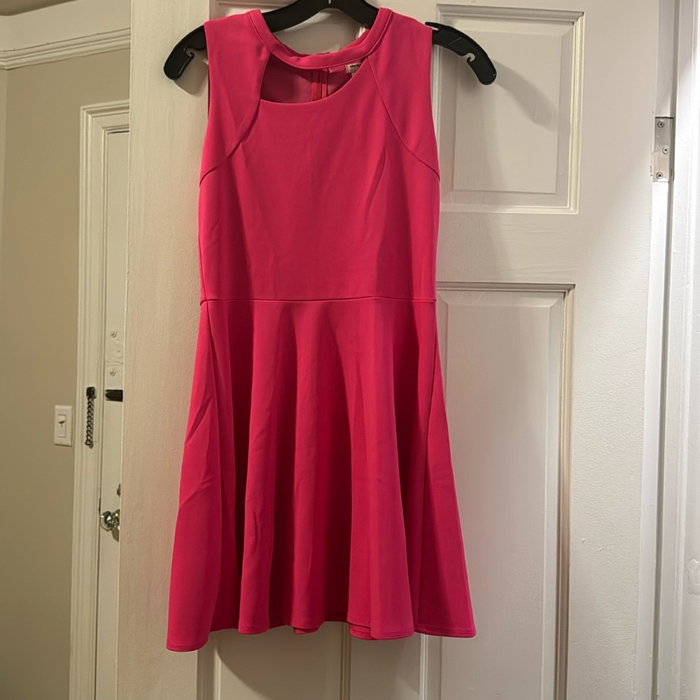 Hot pink dress for kids